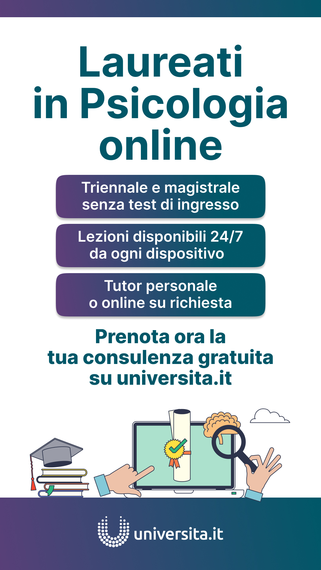 Universita.it Facebook ad