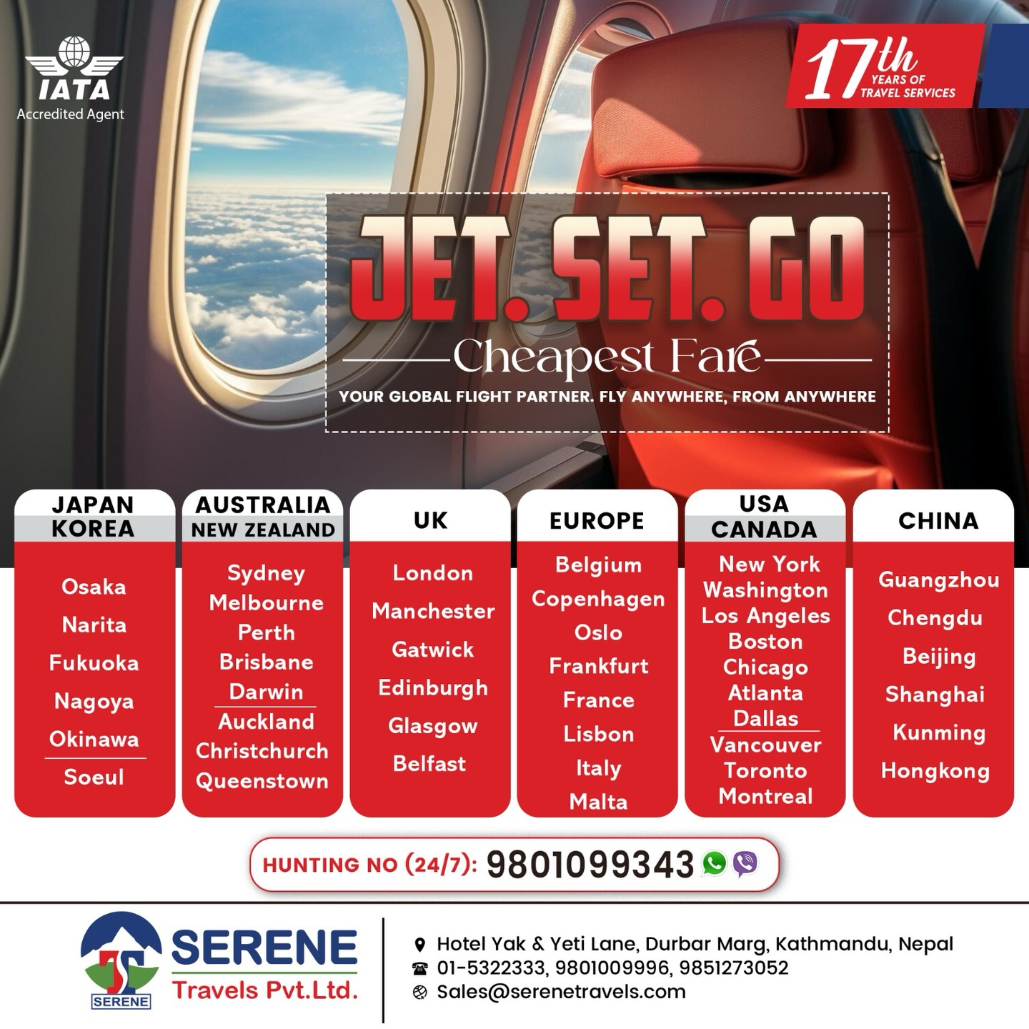 SereneTravels.com Facebook ad