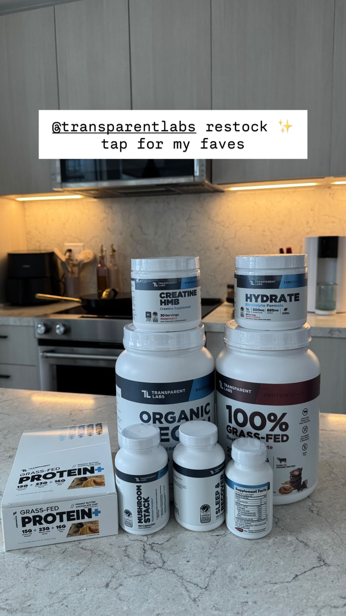 Transparent Labs Facebook ad