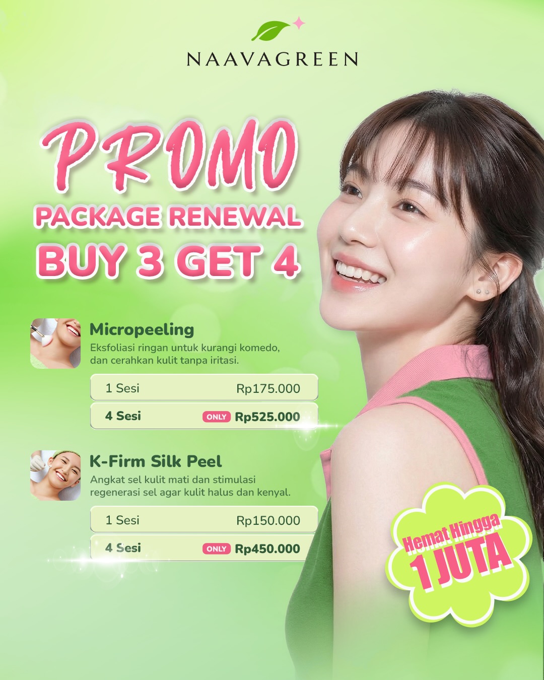 Naavagreen Natural Skincare Facebook ad