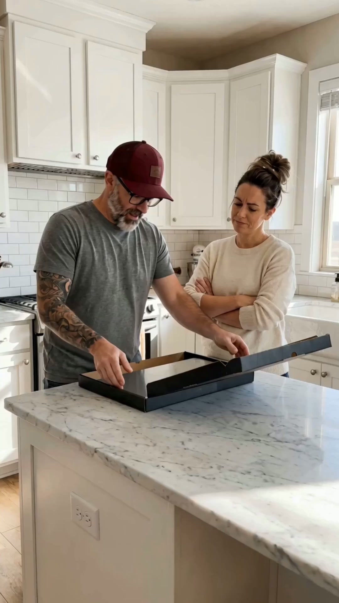 KANT Facebook ad: The board that protects your knives.