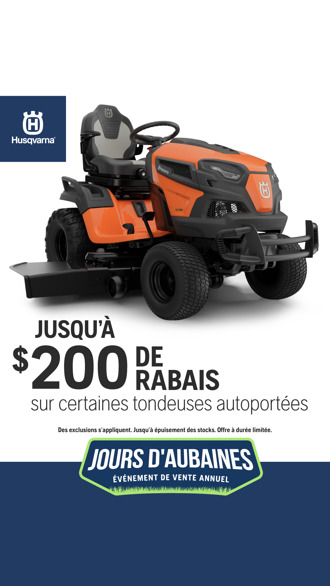 Husqvarna Facebook ad
