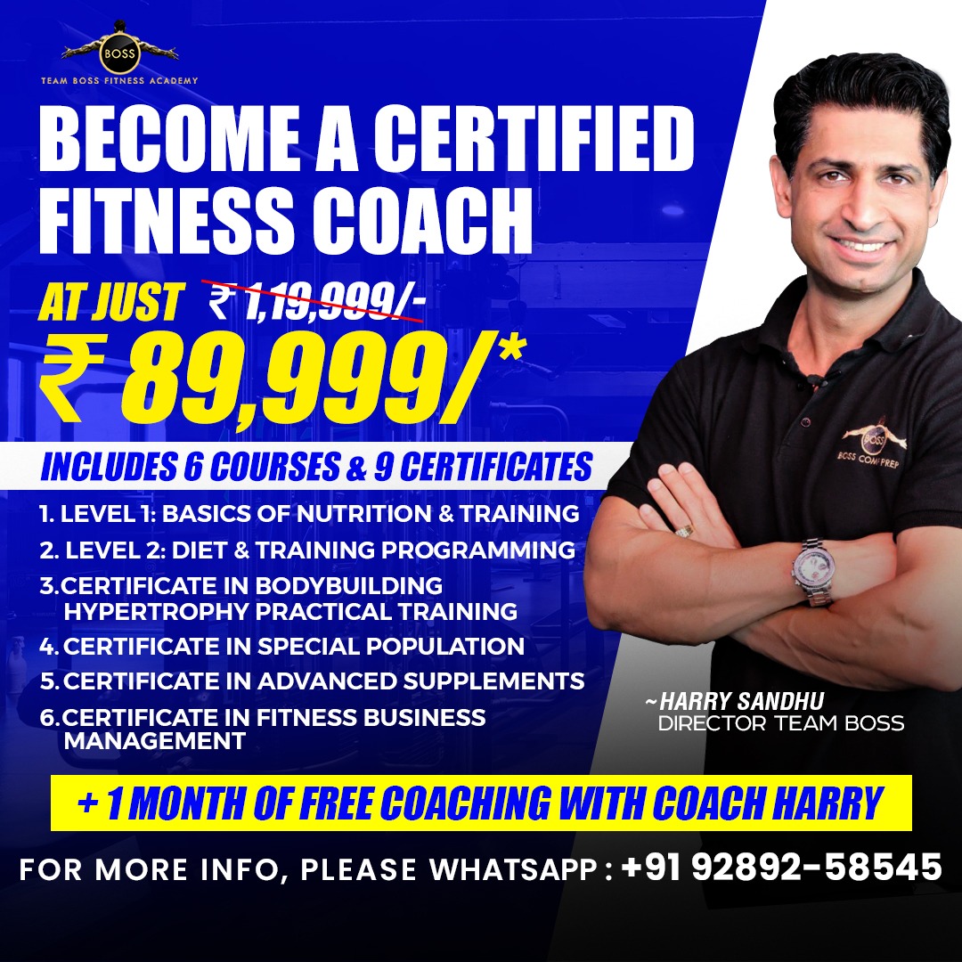 Team BOSS Fitness Academy Facebook ad
