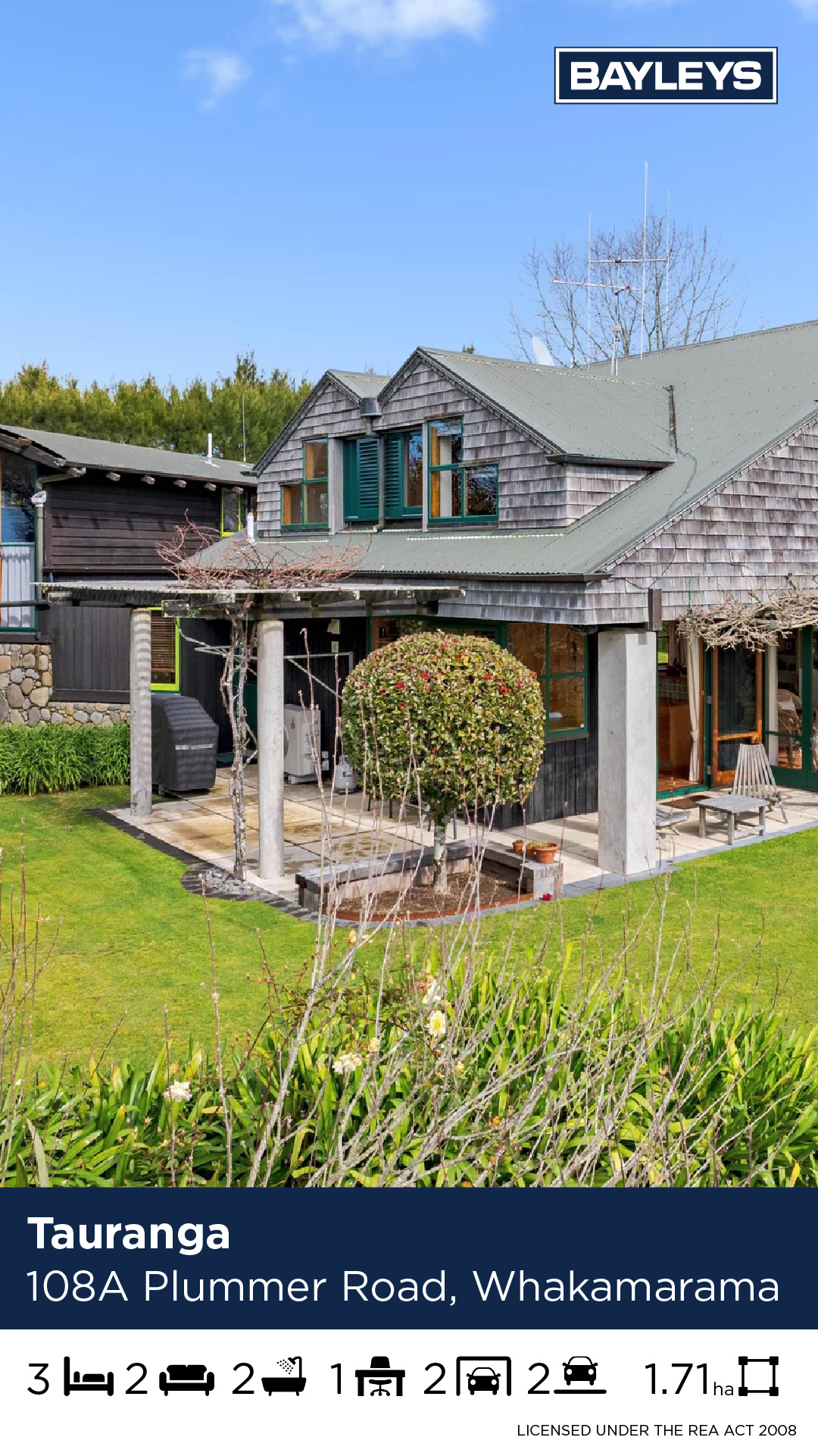 Phil & Robyn Mangos - Bayleys Real Estate Facebook ad: Lifestyle, Views, and Income