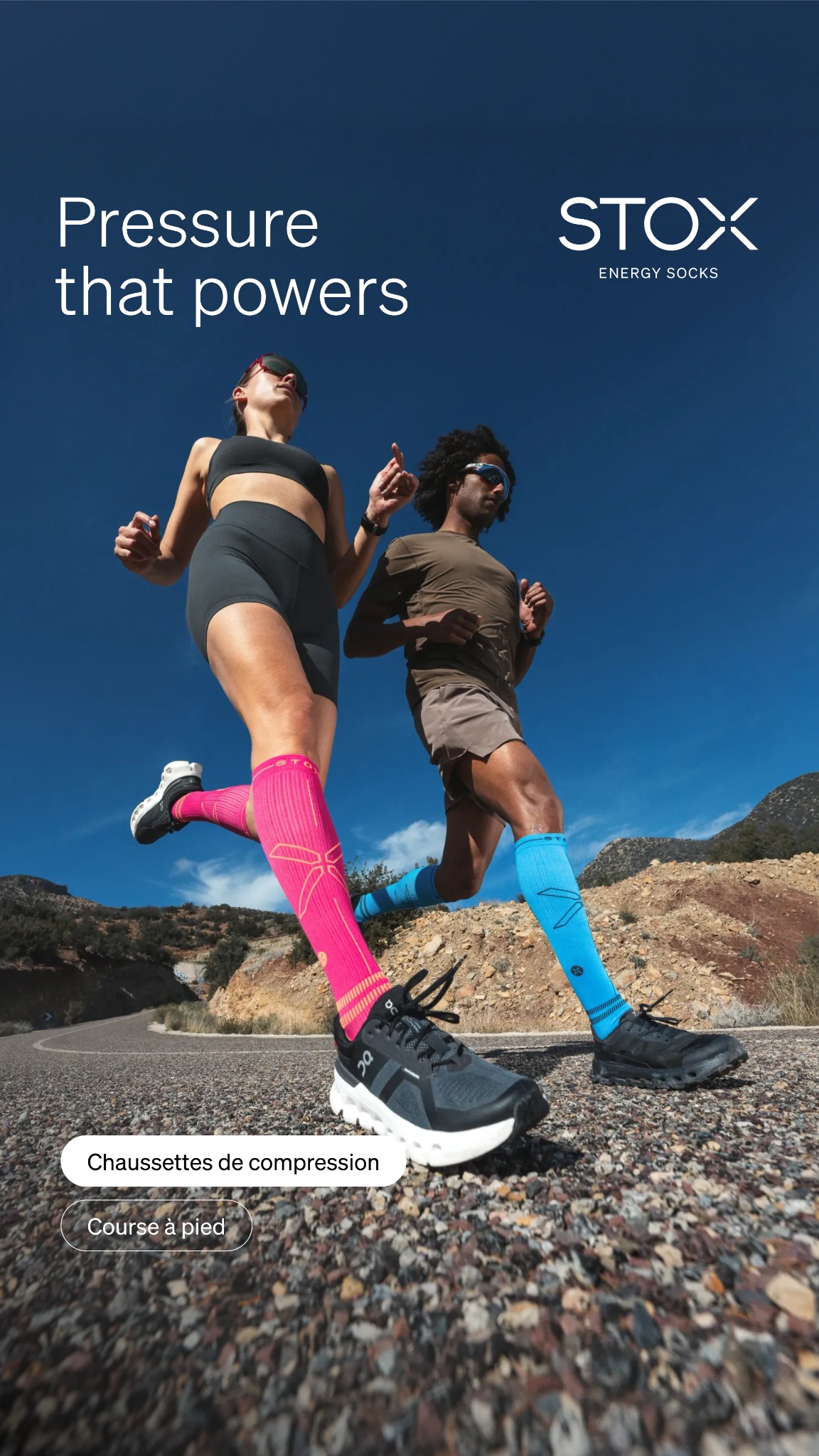 STOX Energy Socks Facebook ad