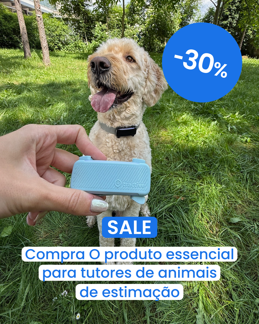Tractive Facebook ad