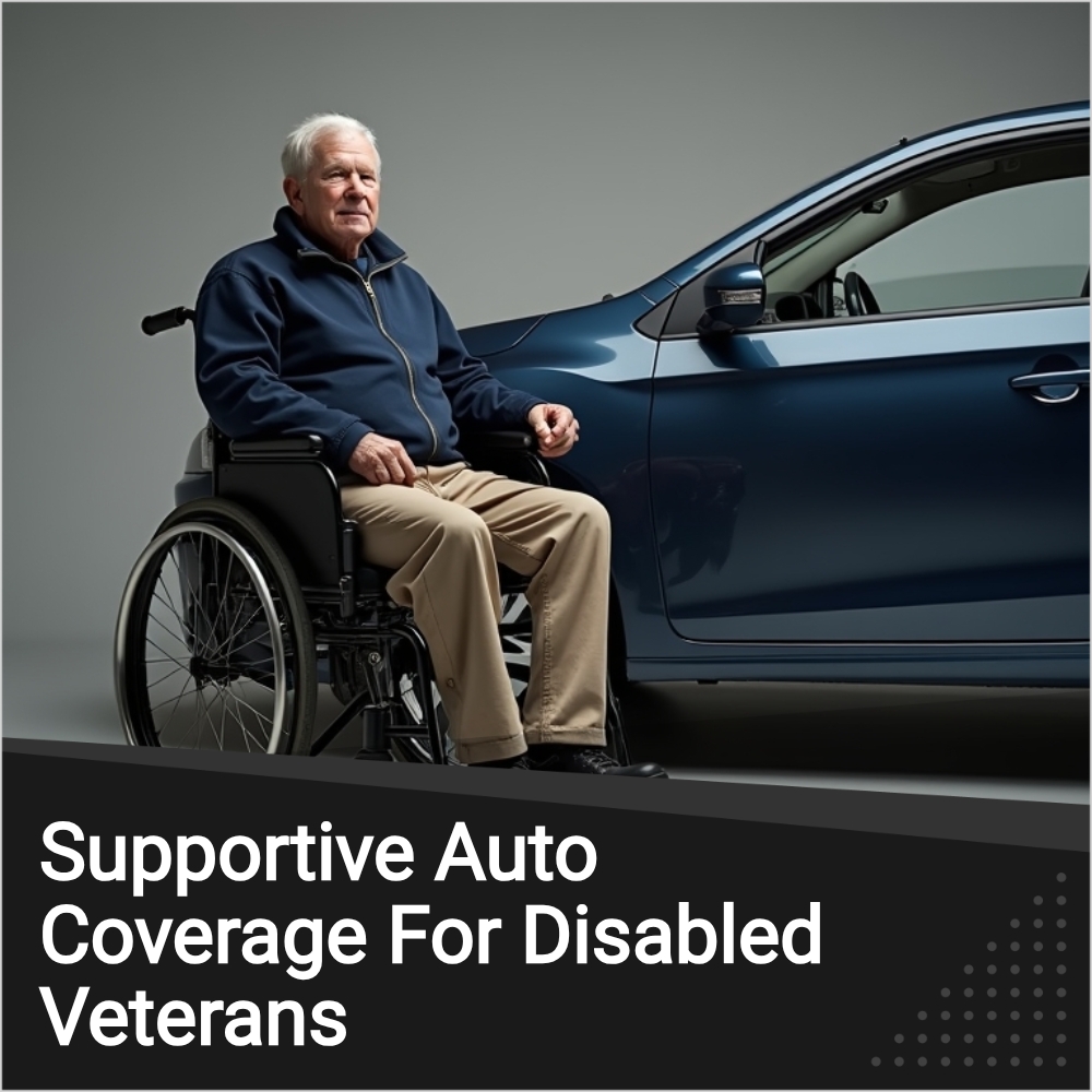 MotorCoverage Today Facebook ad: Disabled Veterans Auto Insurance.