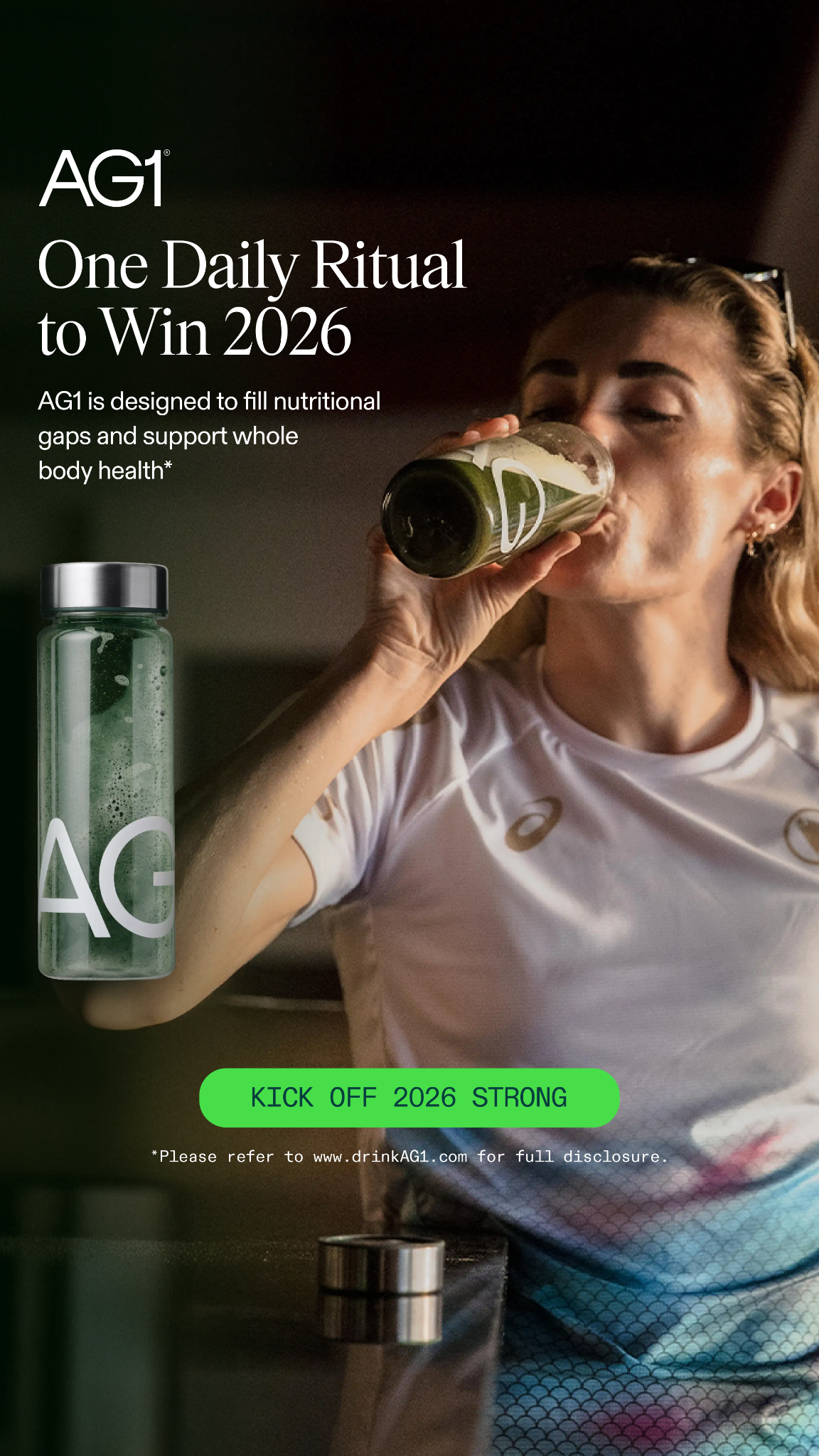 AG1 by Athletic Greens Facebook ad