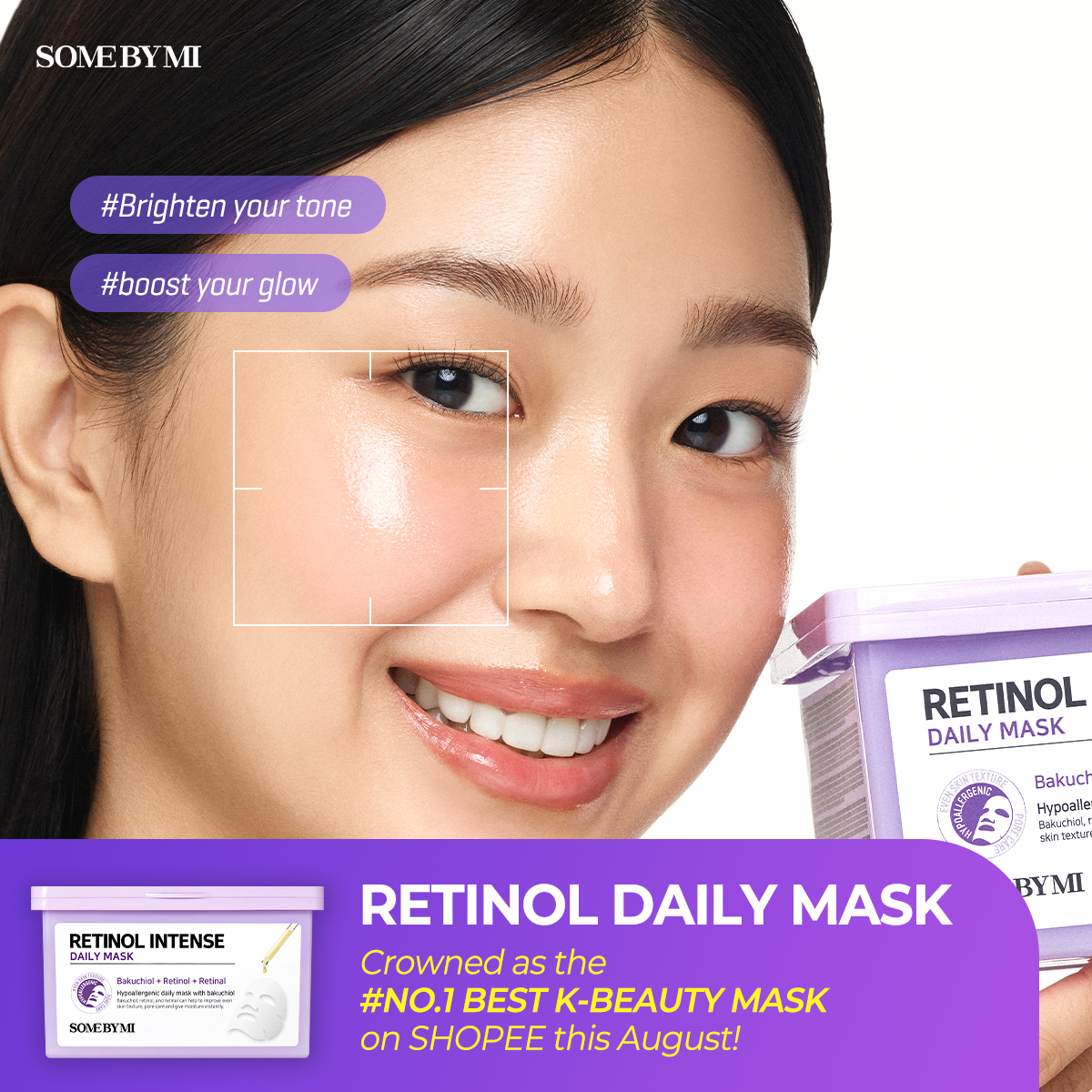 Somebymi Singapore Facebook ad: BYE BYE DULL SKIN