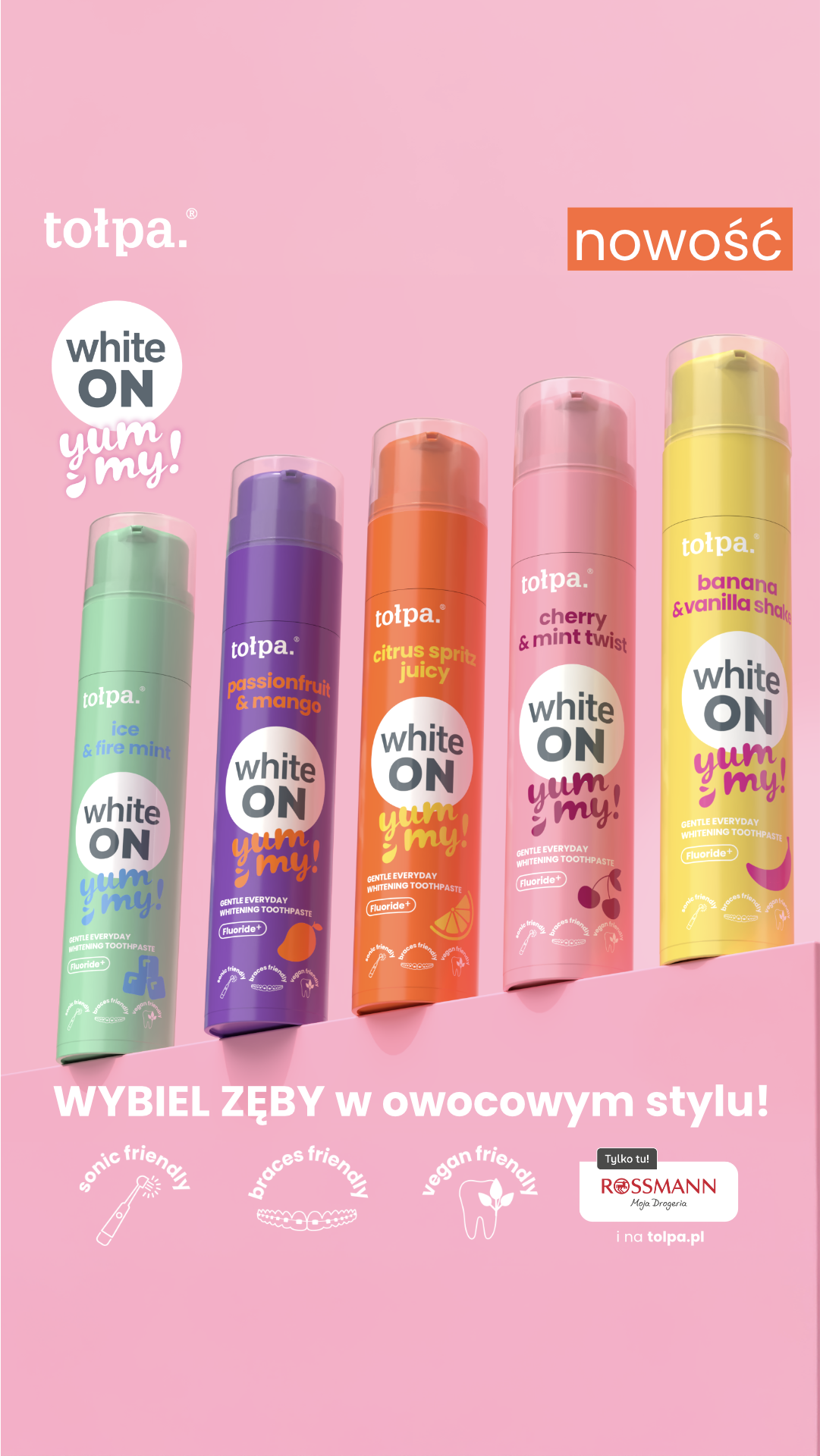 Tołpa white on Facebook ad