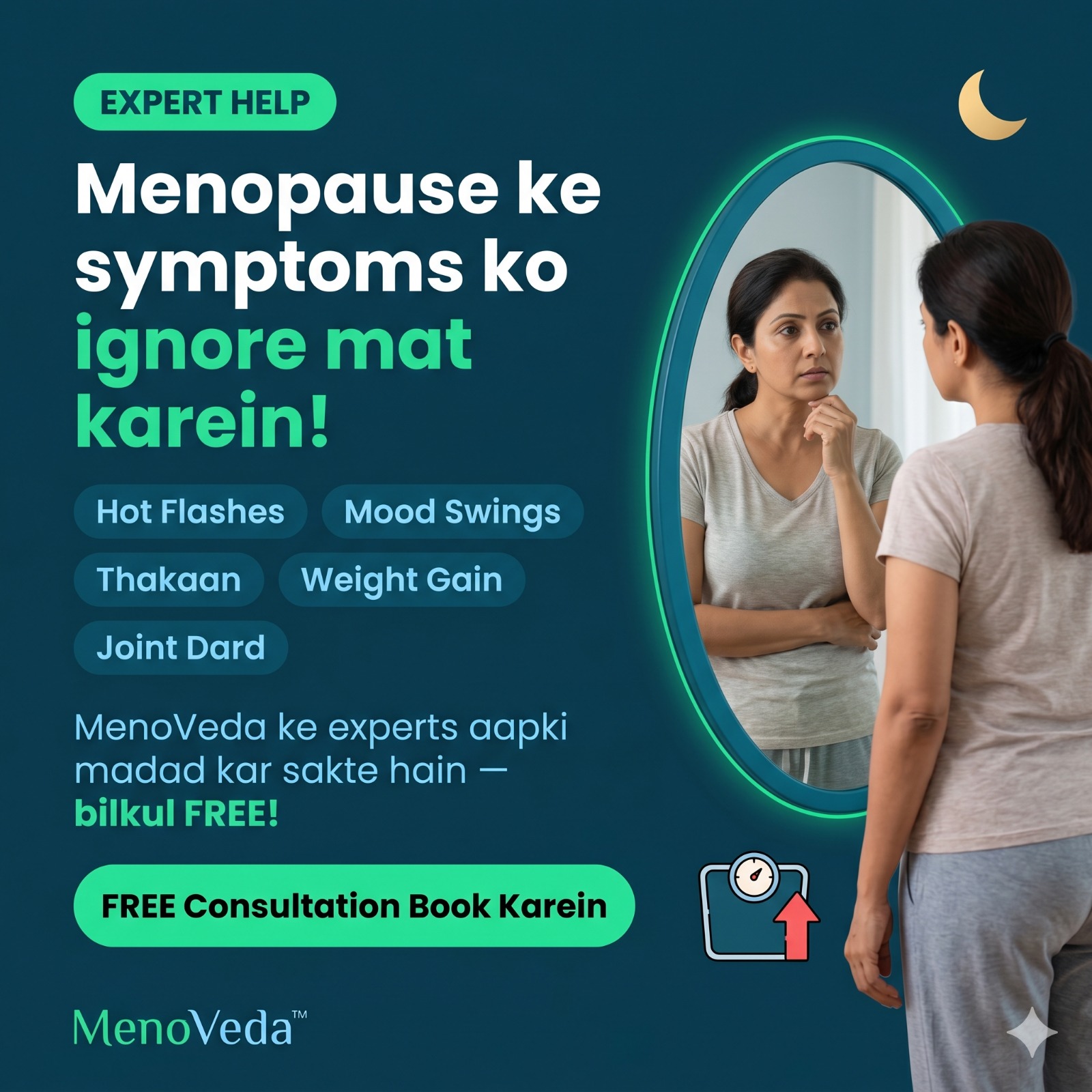 Menoveda Facebook ad