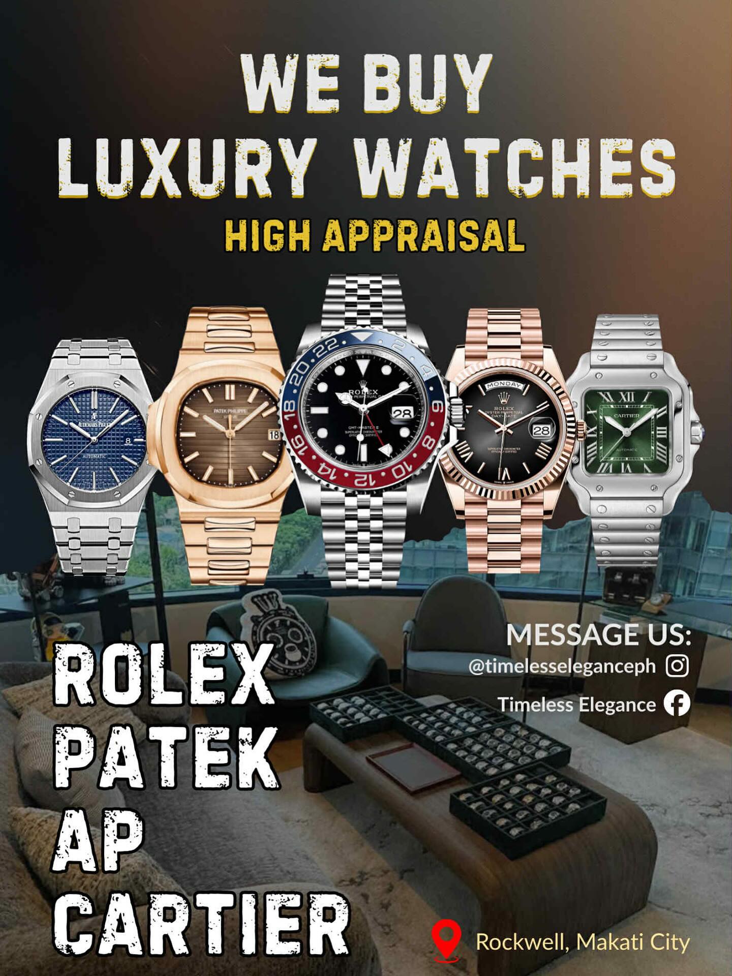 Timeless Elegance Facebook ad