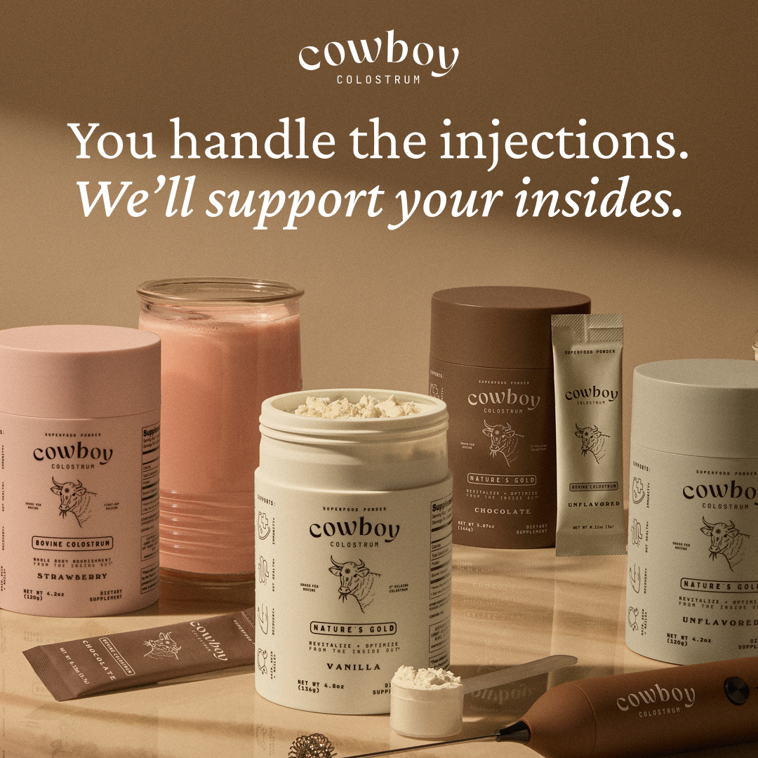 Cowboy Colostrum Facebook ad