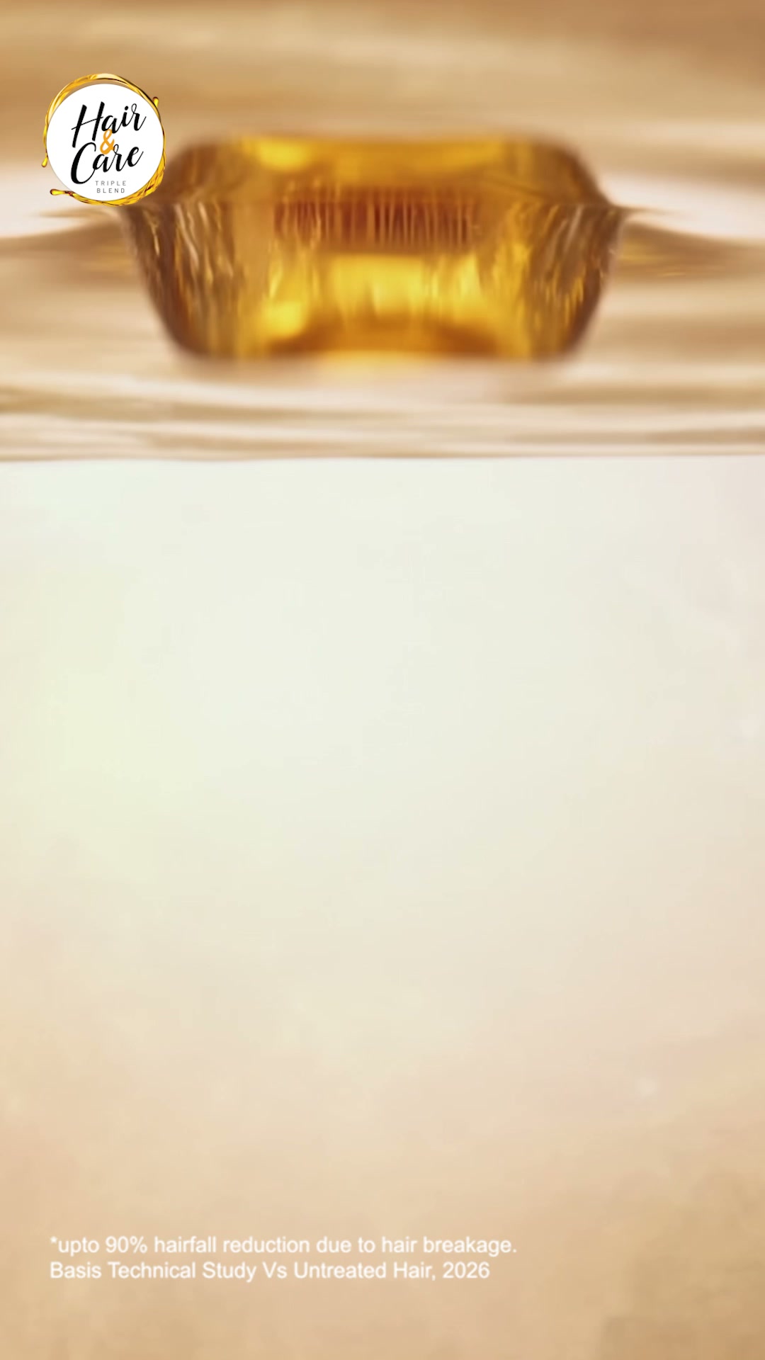 Hair & Care Facebook ad: Almond HairOil