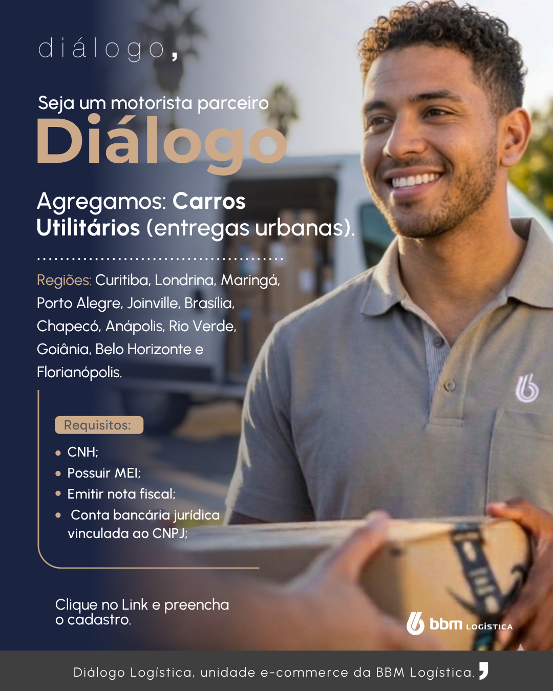 Diálogo Logística - Empresa do Grupo BBM Facebook ad from May 19, 2026