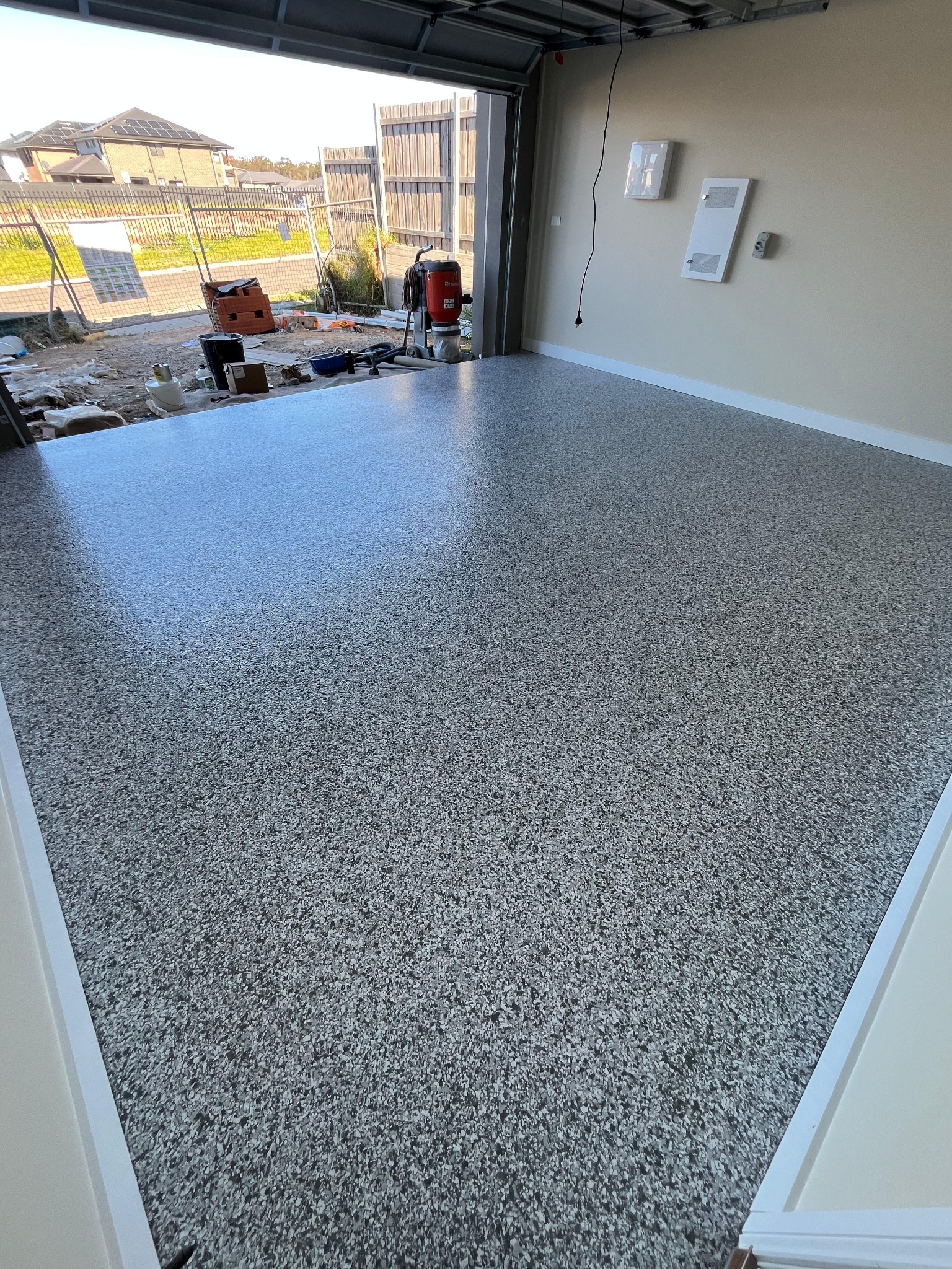 NuLook Floors Sydney Facebook ad: Your garage floor looks old now, but it…