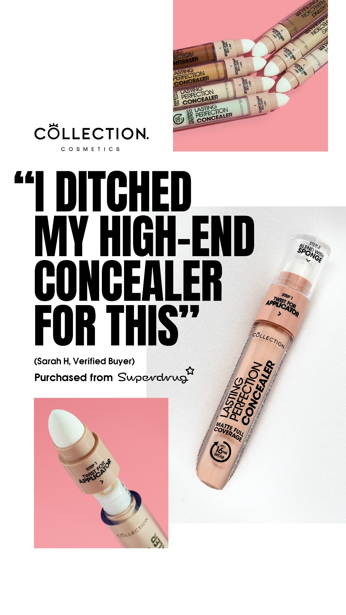 Collection Cosmetics Facebook ad