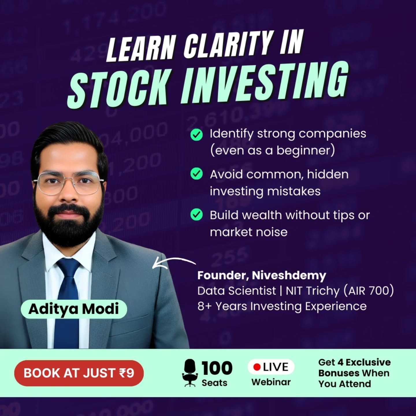 Aditya Modi - Finance Facebook ad