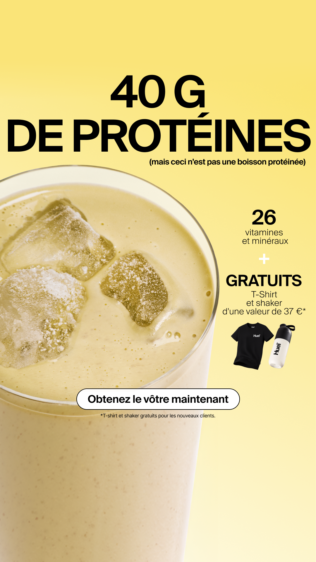 Huel Facebook ad