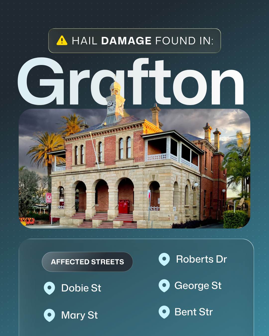 Rebuild Relief Facebook ad