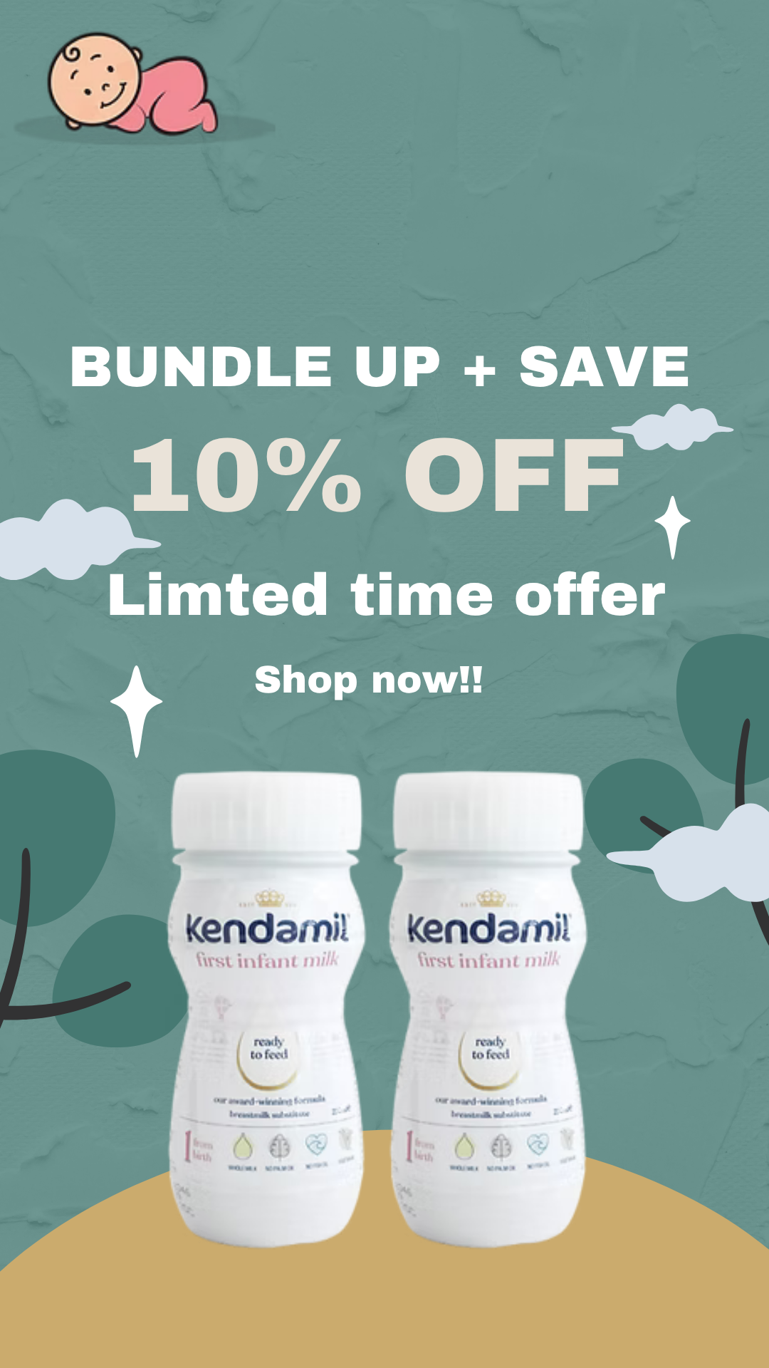 Organic Bum Facebook ad