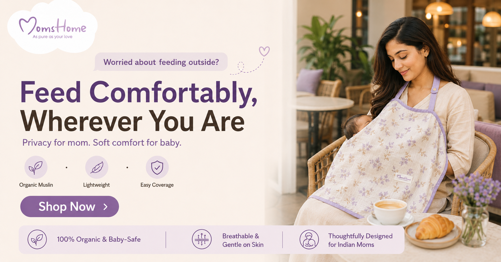 MomshomeOrganic Facebook ad