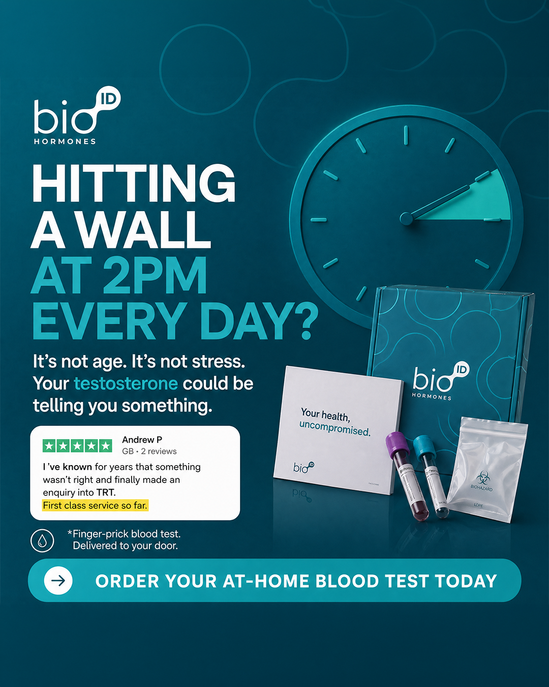 Bioid Health Facebook ad