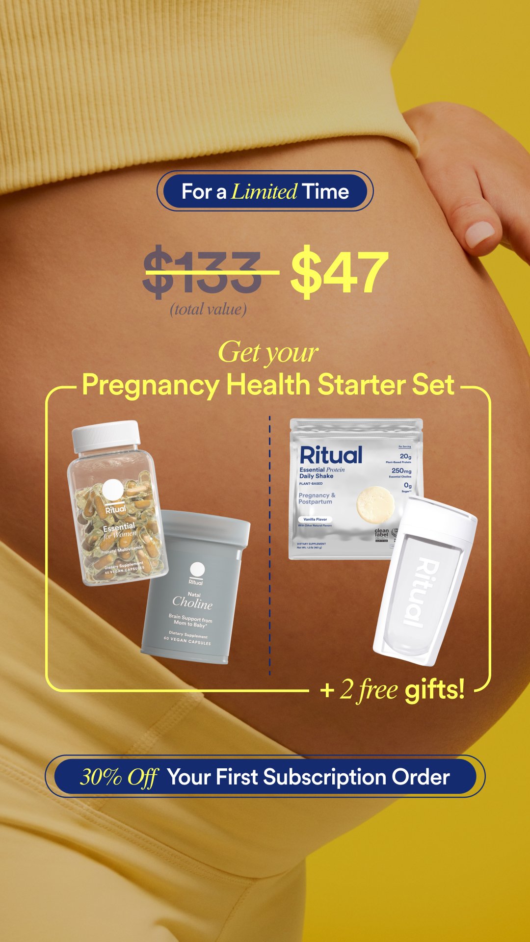 Ritual Facebook ad