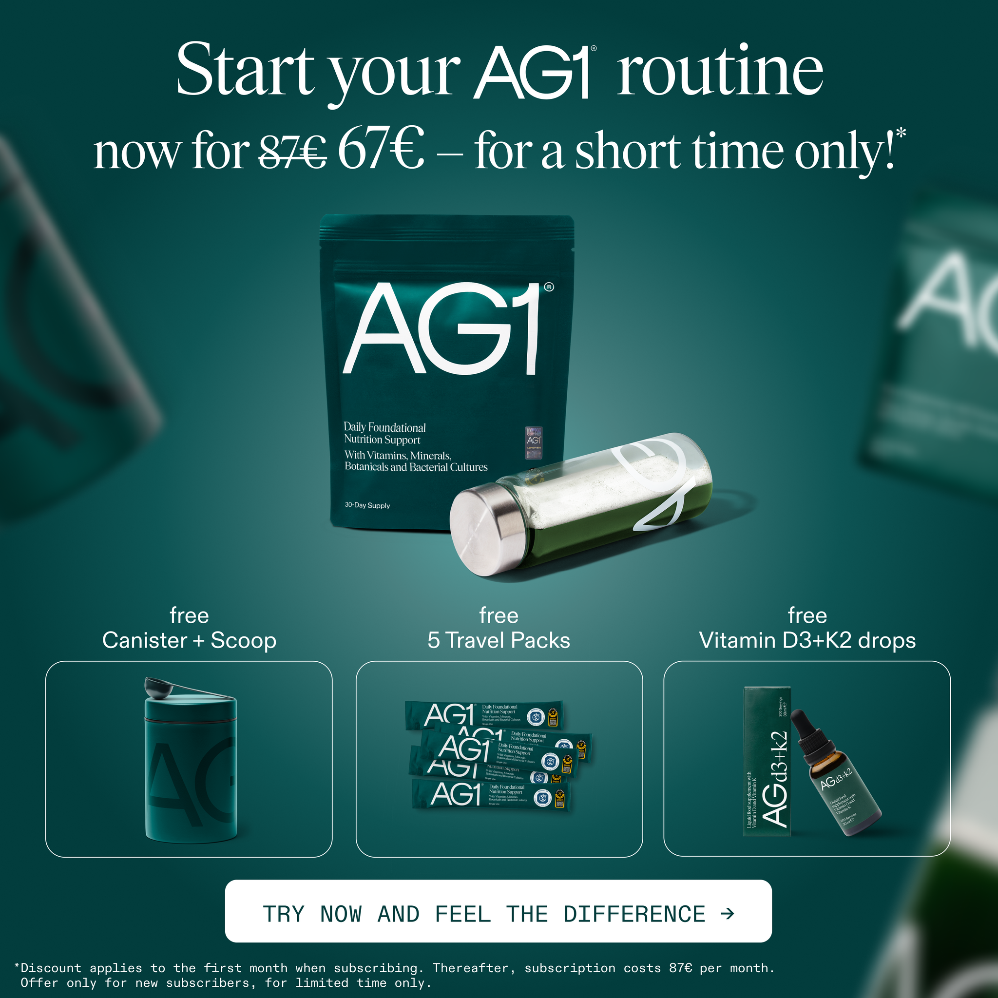 AG1 by Athletic Greens Facebook ad