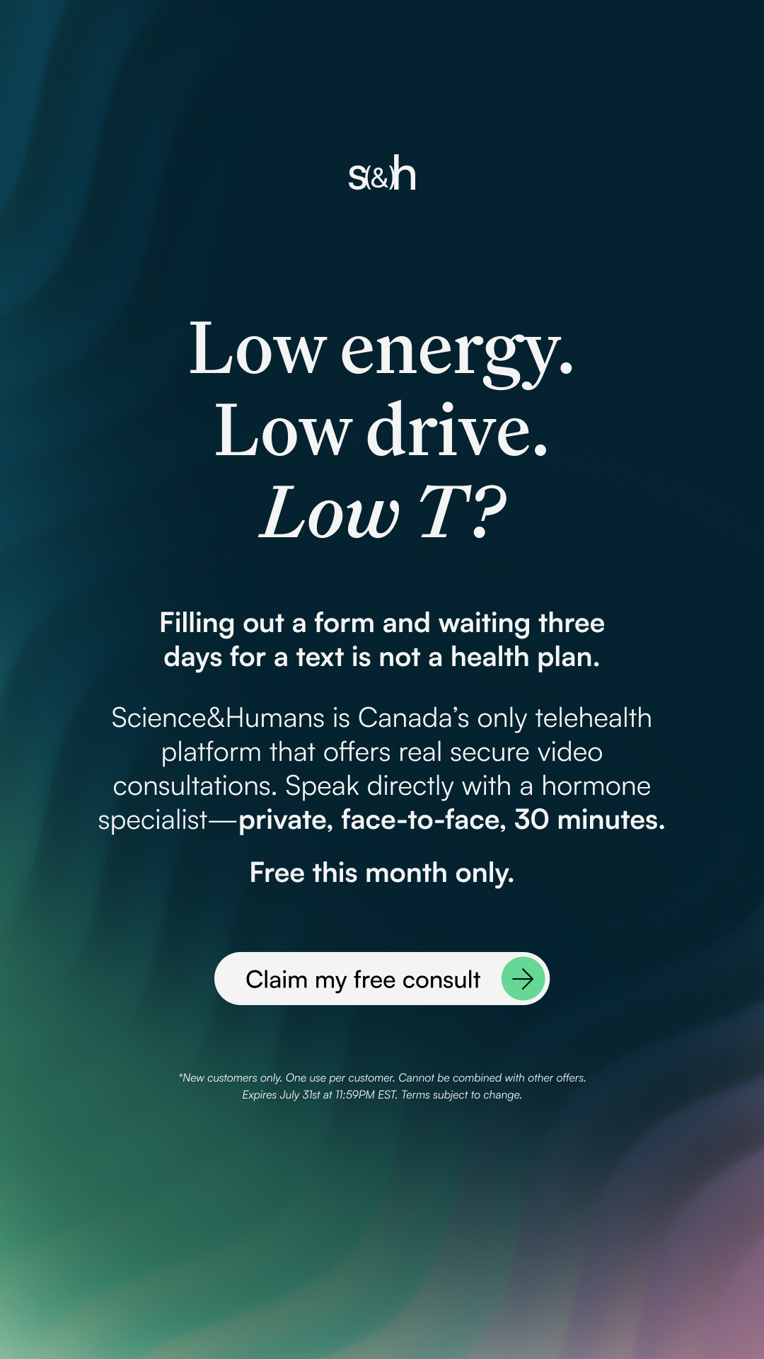 ScienceandHumans Facebook ad