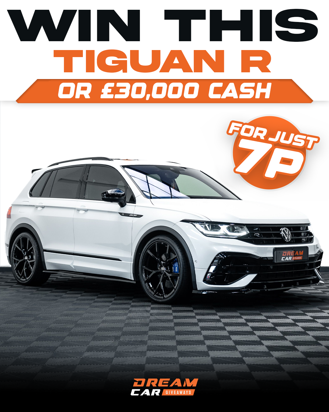 Dream Car Giveaways Facebook ad