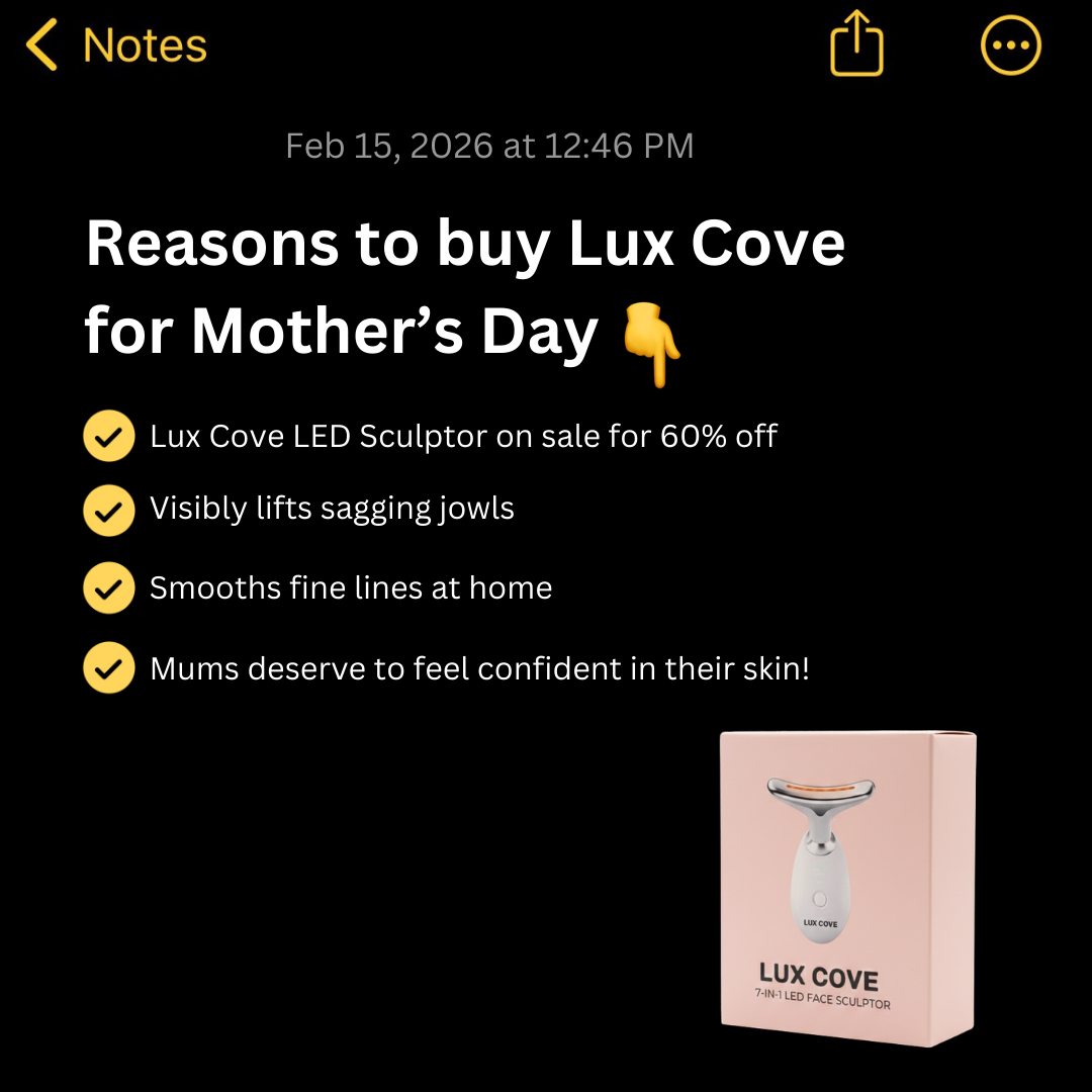 Lux Cove Facebook ad