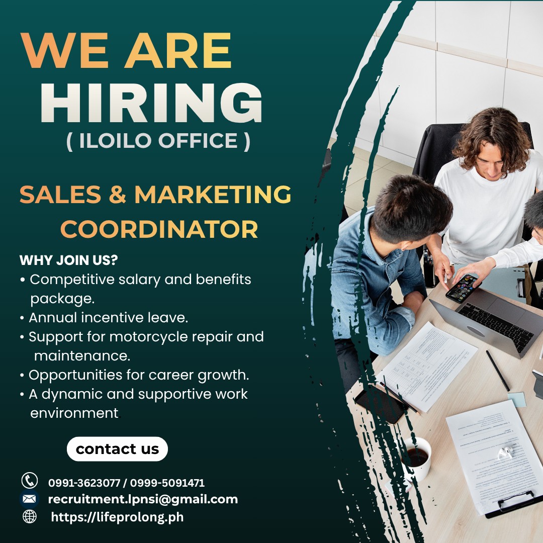 Life Prolong Natural Supplements, Inc. Facebook ad: URGENT HIRING! JOIN OUR GROWING TEAM!