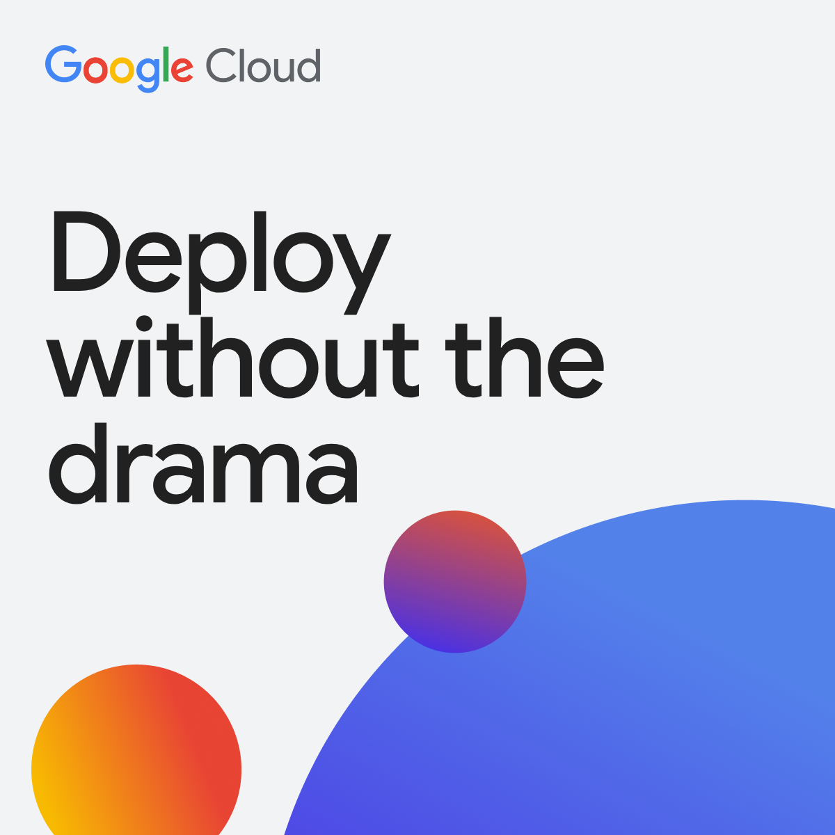 Google Cloud Facebook ad