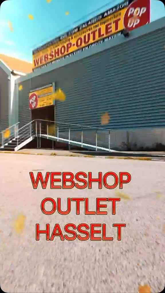 Web-Shop Outlet Facebook ad: Webshop-Outlet HASSELT