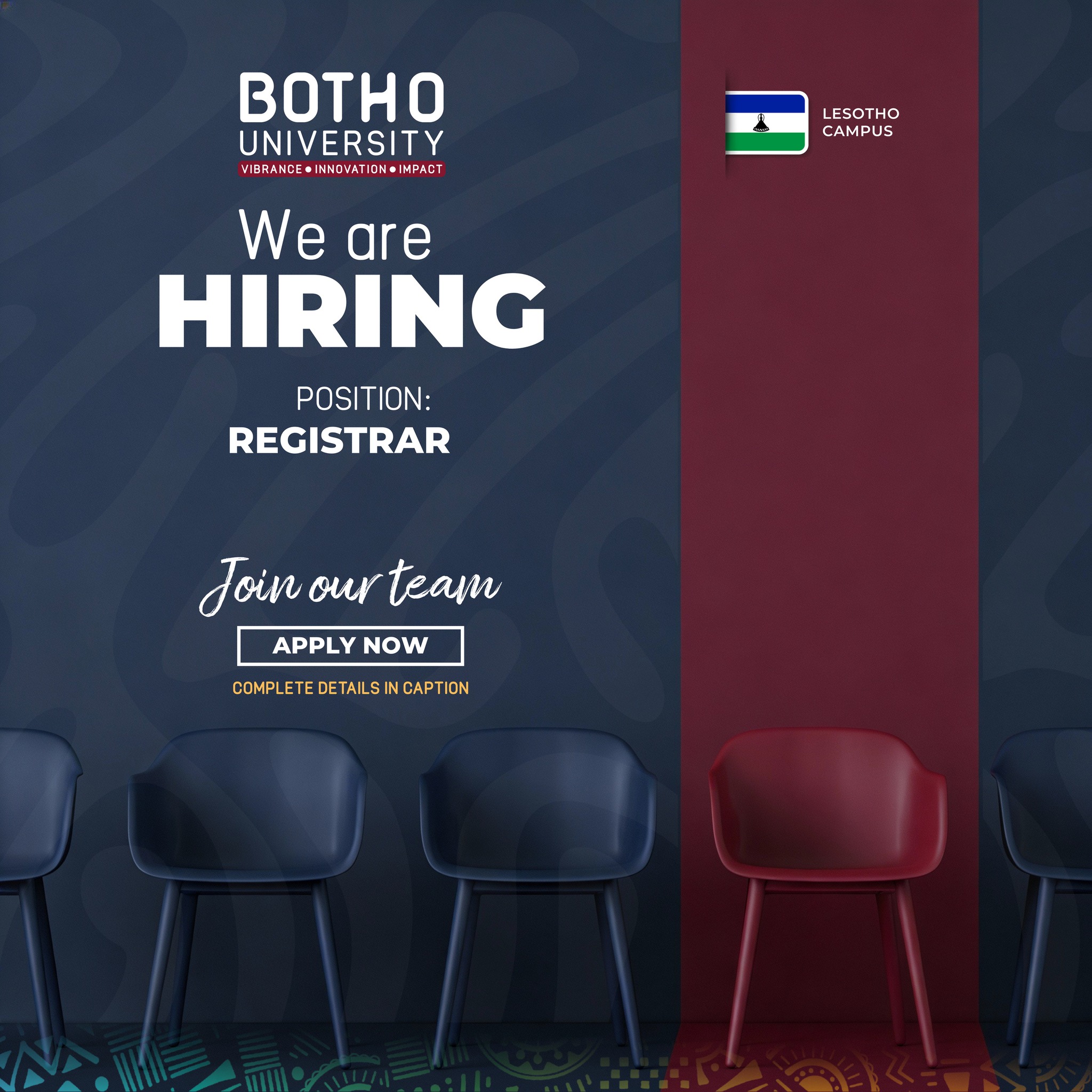 Botho University - Maseru, Lesotho Facebook ad