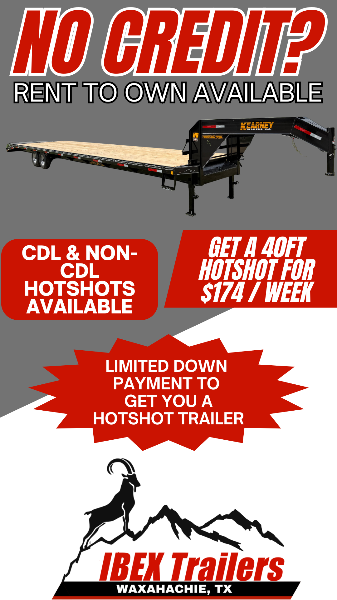 IBEX Trailers Facebook ad from Jun 3, 2026