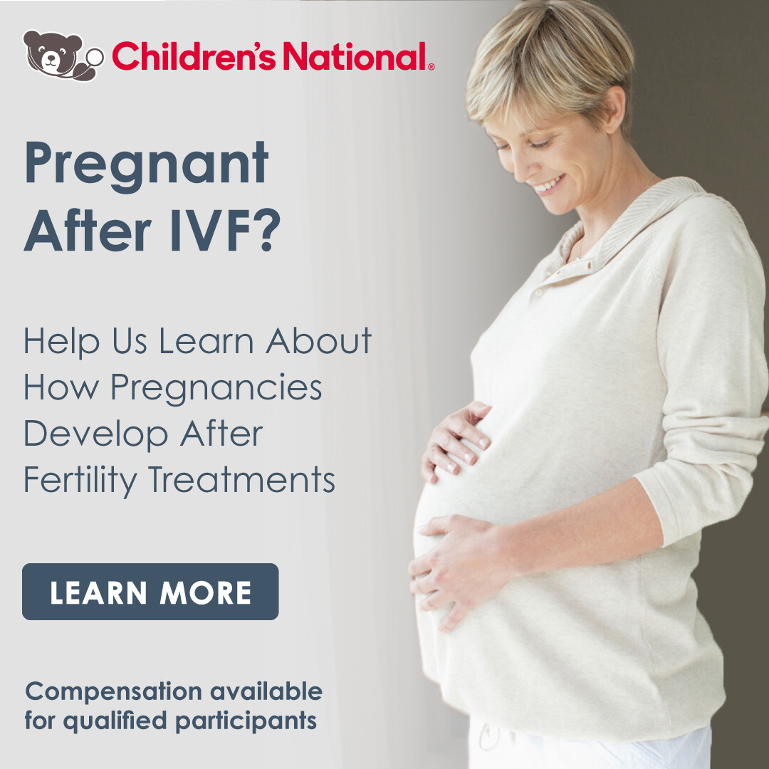 Children’s National Hospital Facebook ad: Study Participants Needed