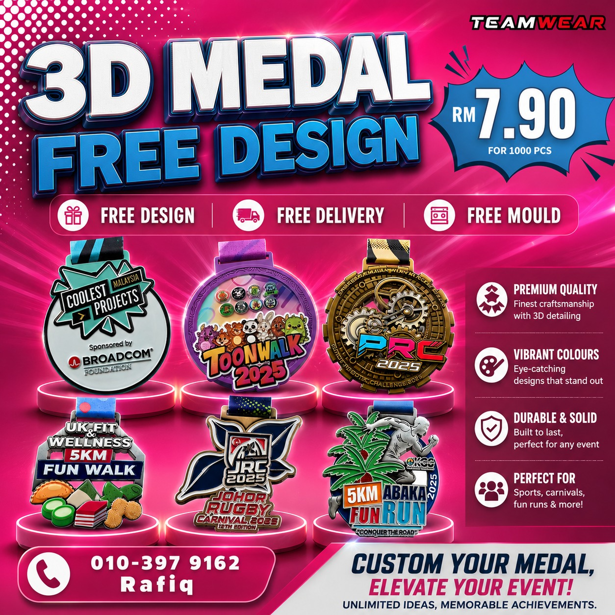 TeamWear Facebook ad