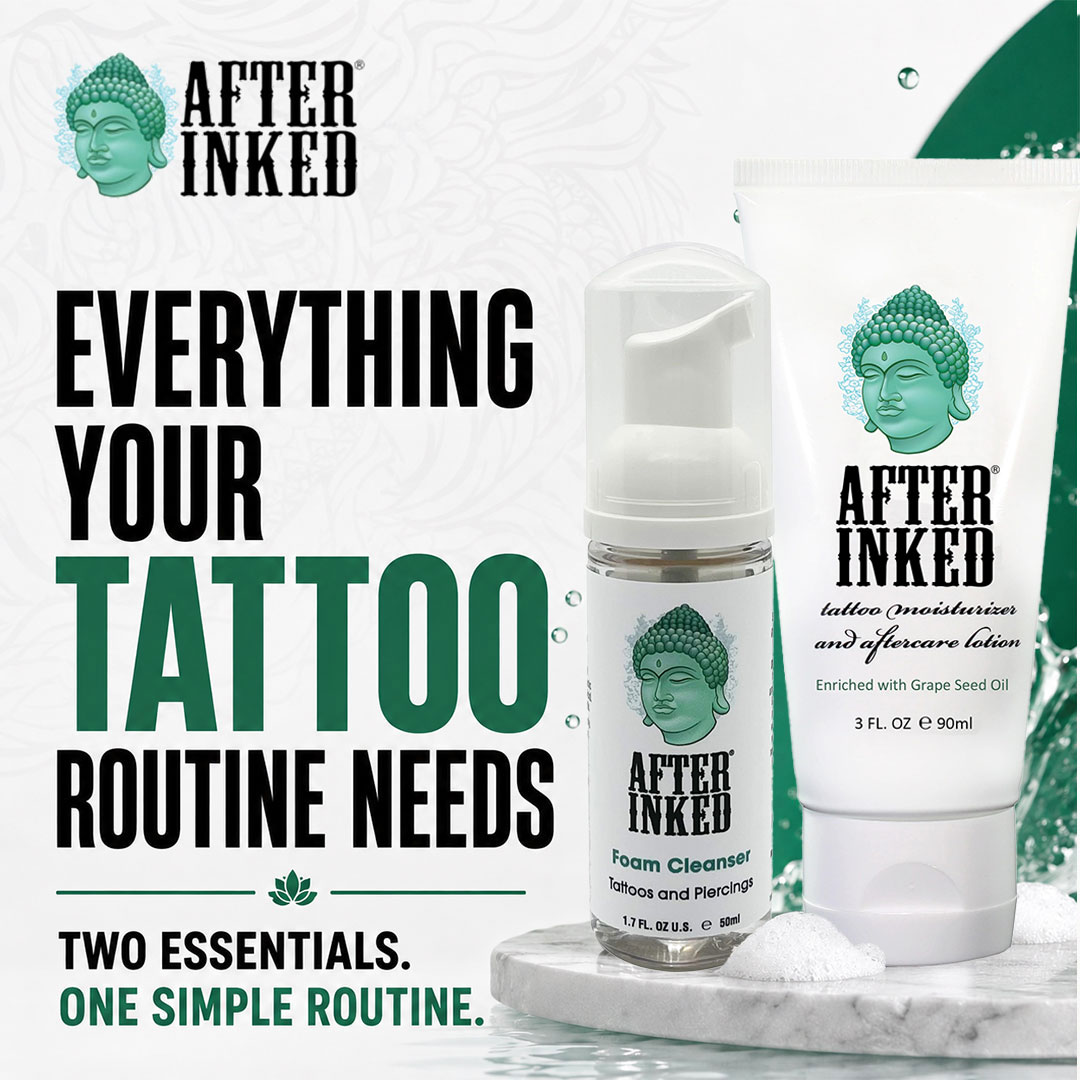 AFTER INKED Facebook ad: The hidden tattoo care gem is now in…