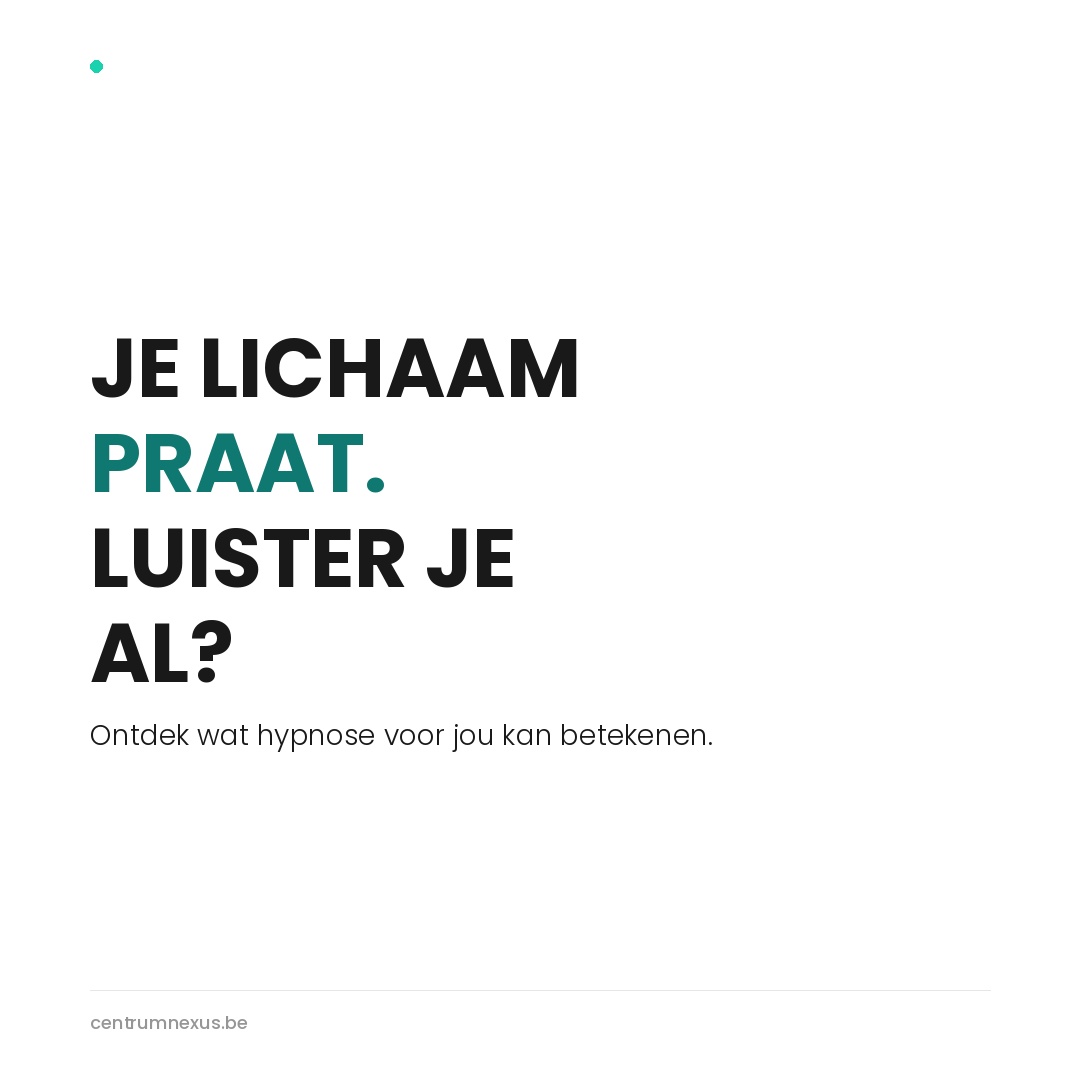 Centrum Nexus Facebook ad: Geen diagnose? Toch klachten? Dit is waarom.