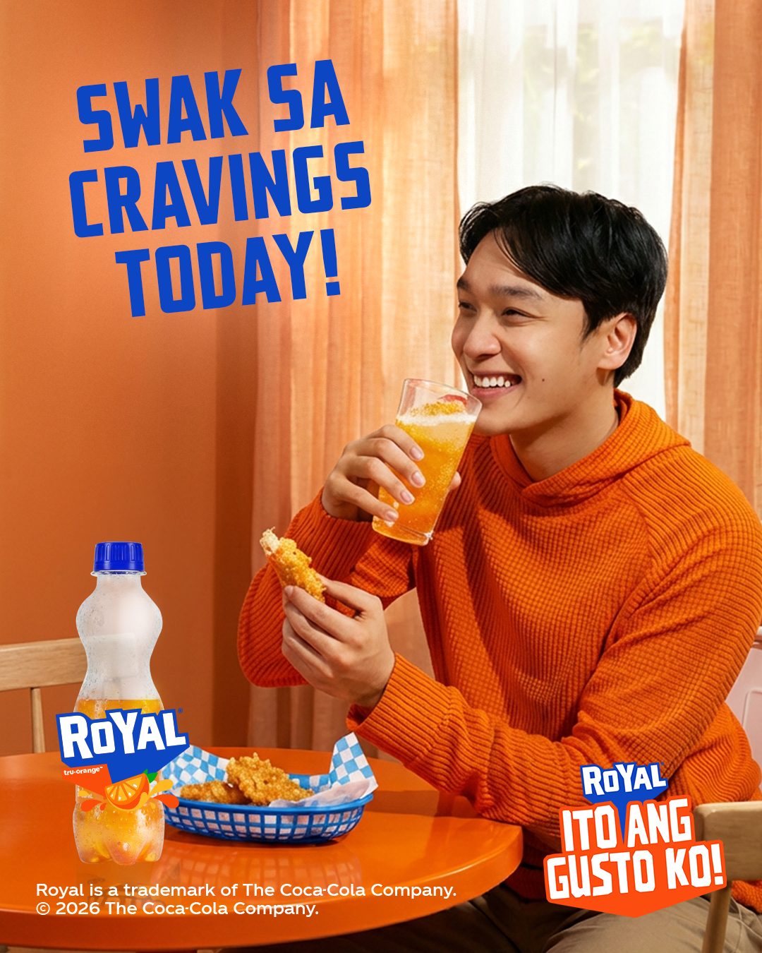 Royal Facebook ad: Swak sa snack, ROYAL!