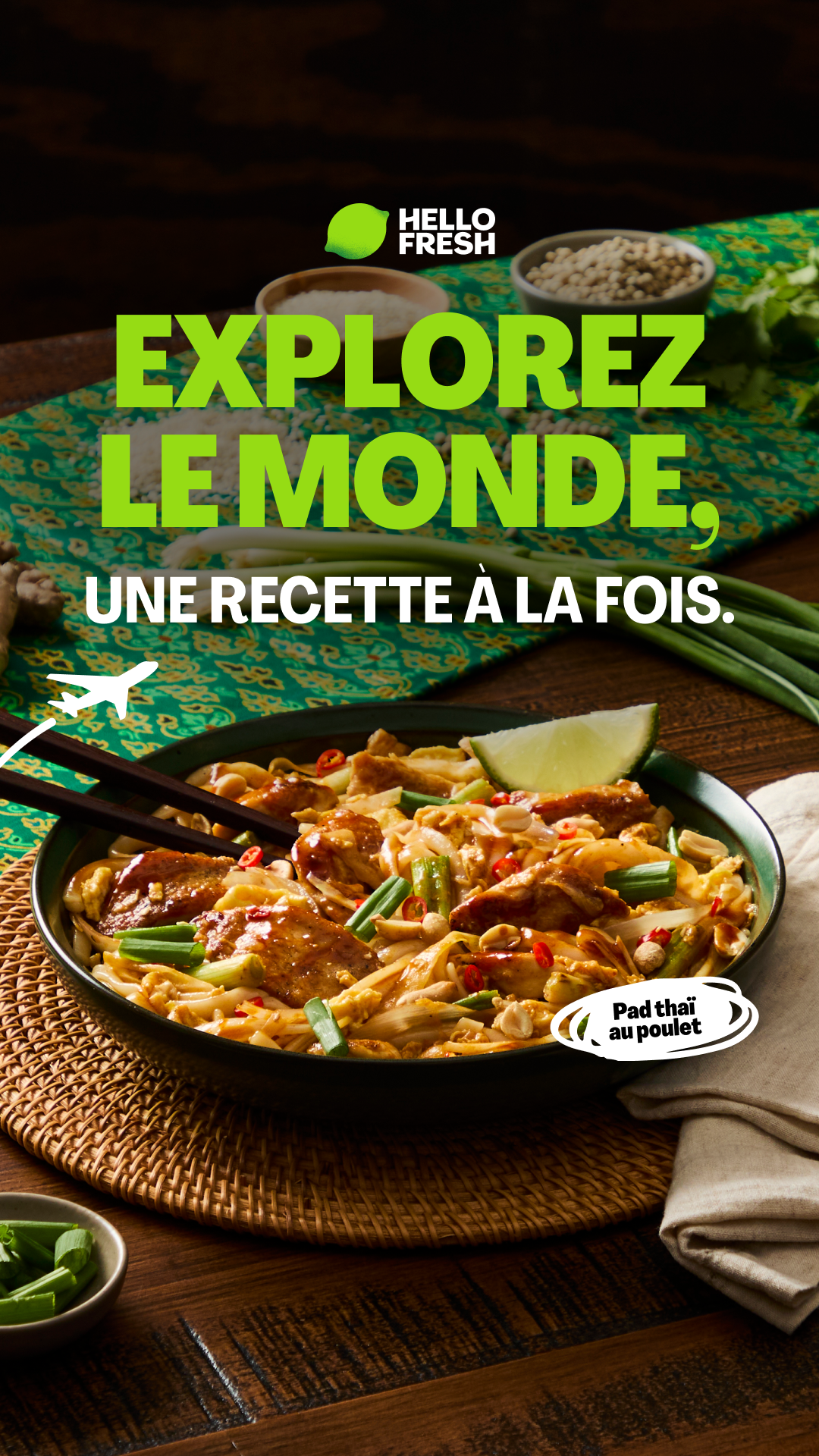 HelloFresh Facebook ad