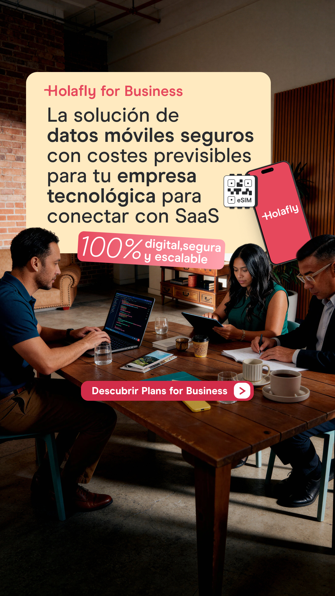 Holafly - Español Facebook ad