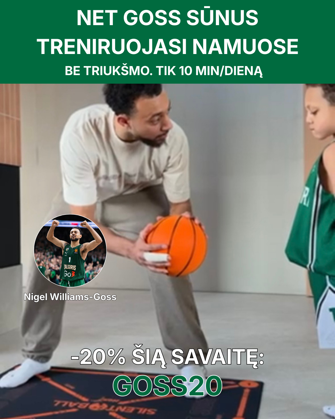 SilentBall Academy Facebook ad