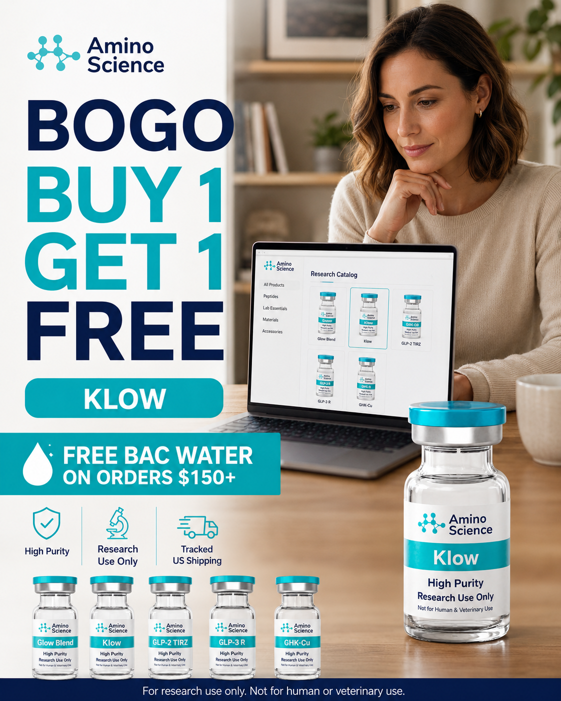 Amino Science Labs Facebook ad