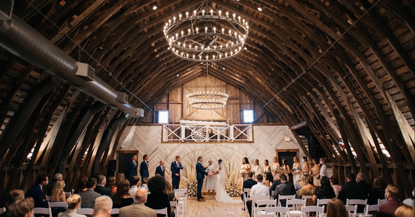 The Barn On Prairie Facebook ad: Wedding Venue | The Barn On Prairie | Wisconsin