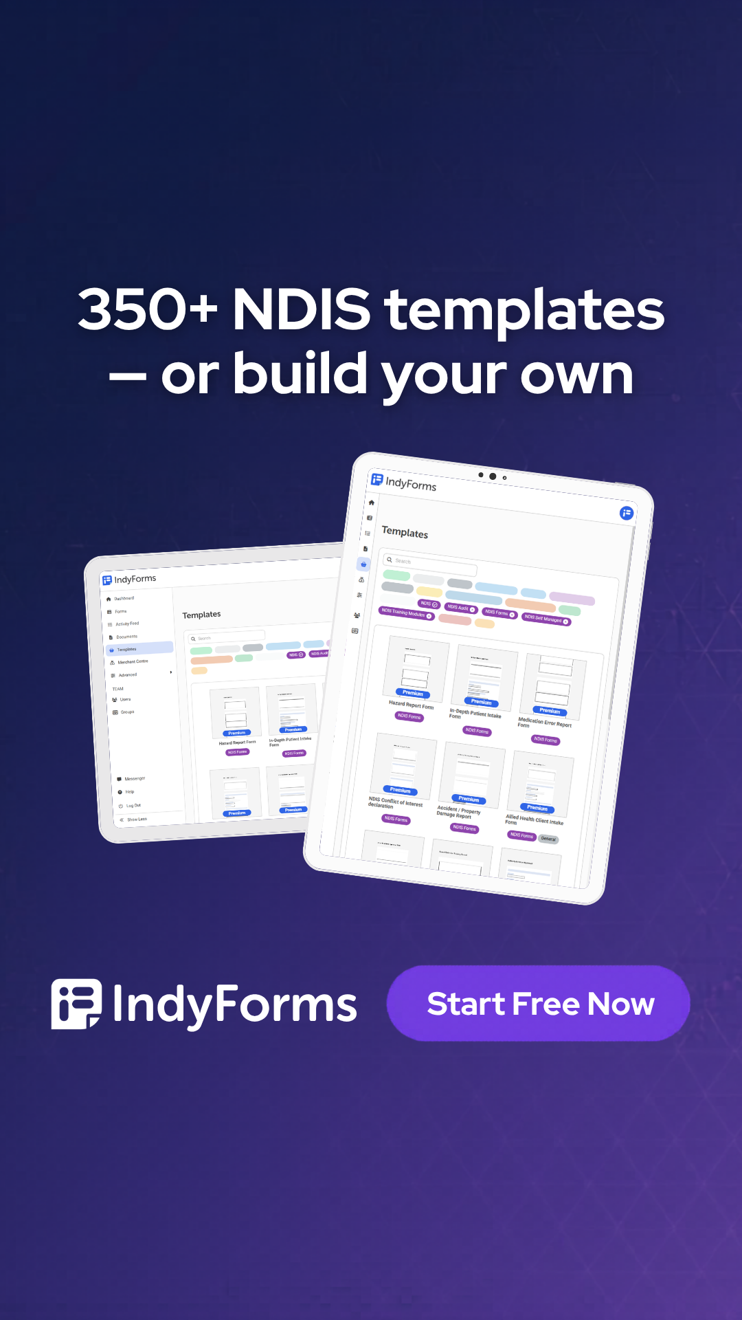 IndyForms Facebook ad from Jun 3, 2026