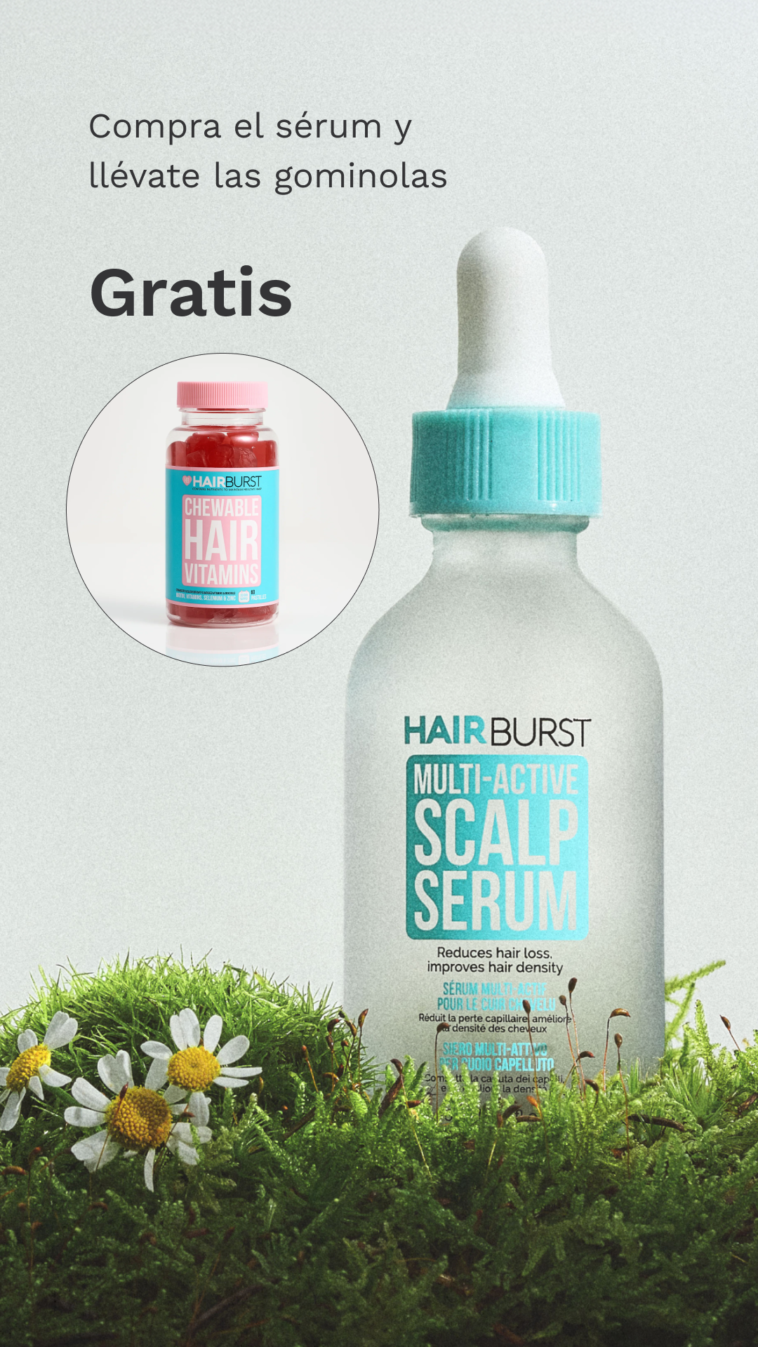 Hairburst España Facebook ad