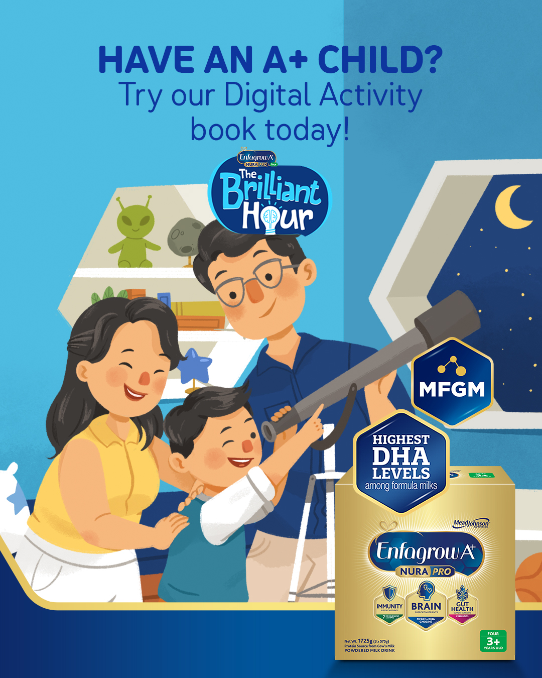 Enfagrow A+ Four Nurapro Philippines Facebook ad
